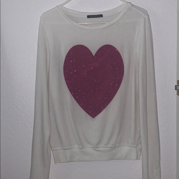 Sparkle Heart Road-trip Sweater - Picture 1 of 2